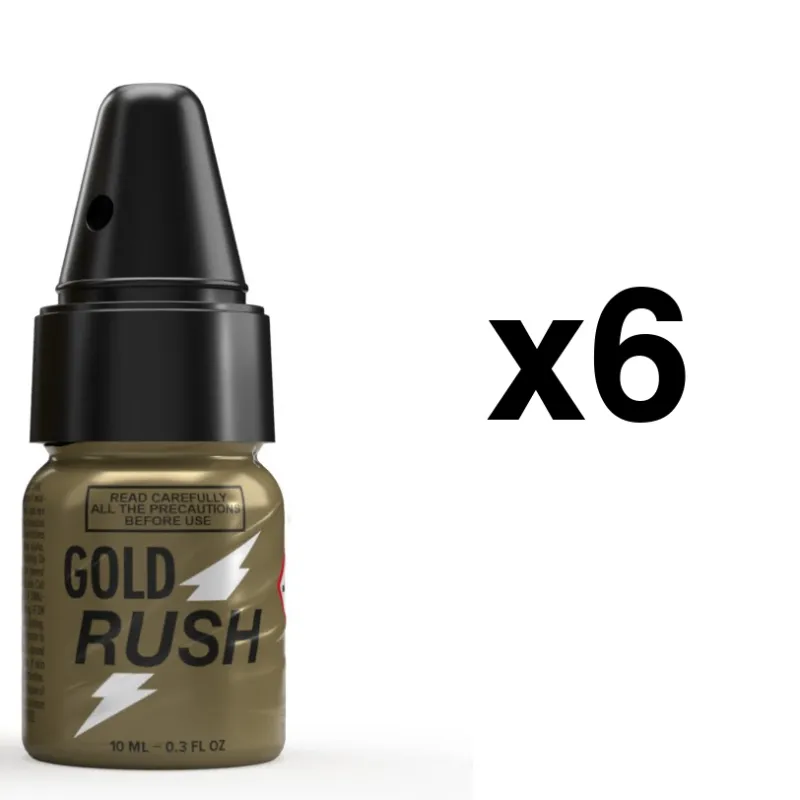 BGP Leather Cleaner GOLD RUSH 10ml Bouchon Diffuseur x6